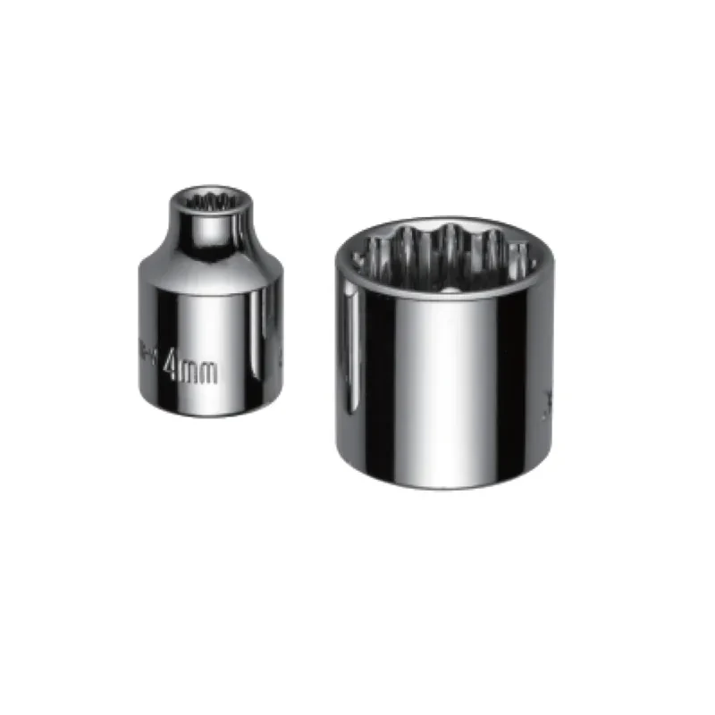 1/4" Extra Short Socket  6PT&12PT